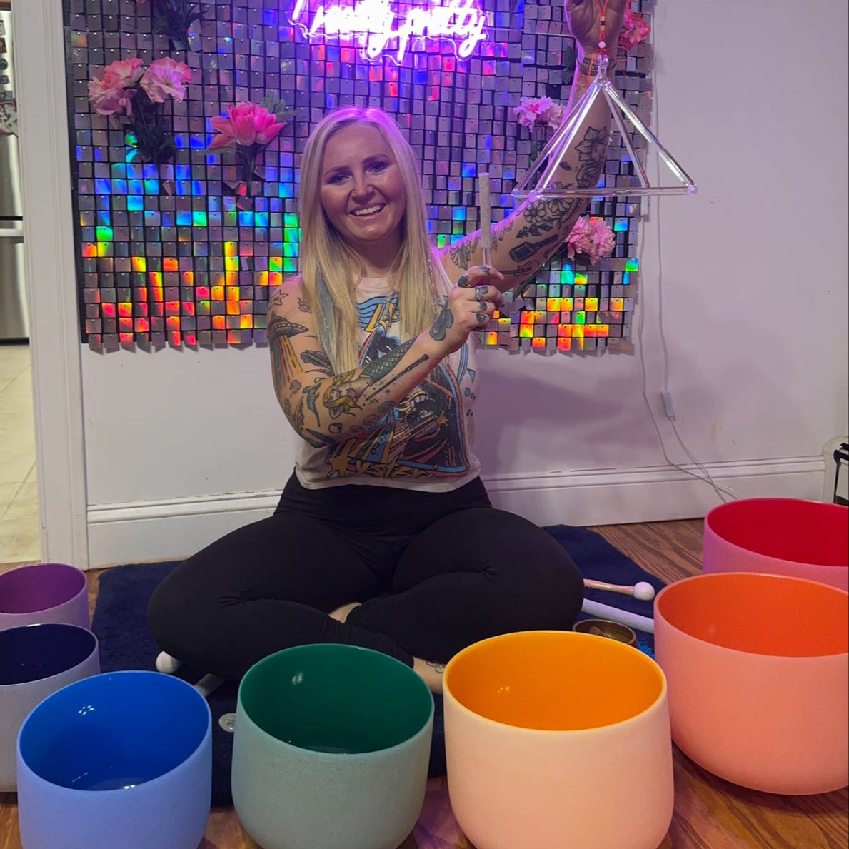Crystal Bowl Sound Journey w/ your choice of add-ons
