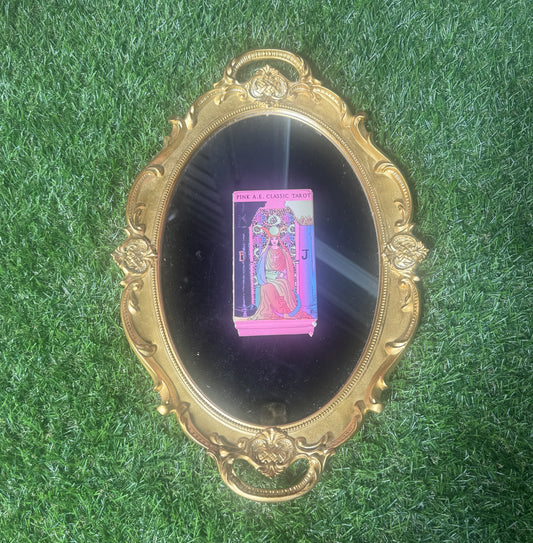 Pink Ride Waite Smith Deck (Mini)